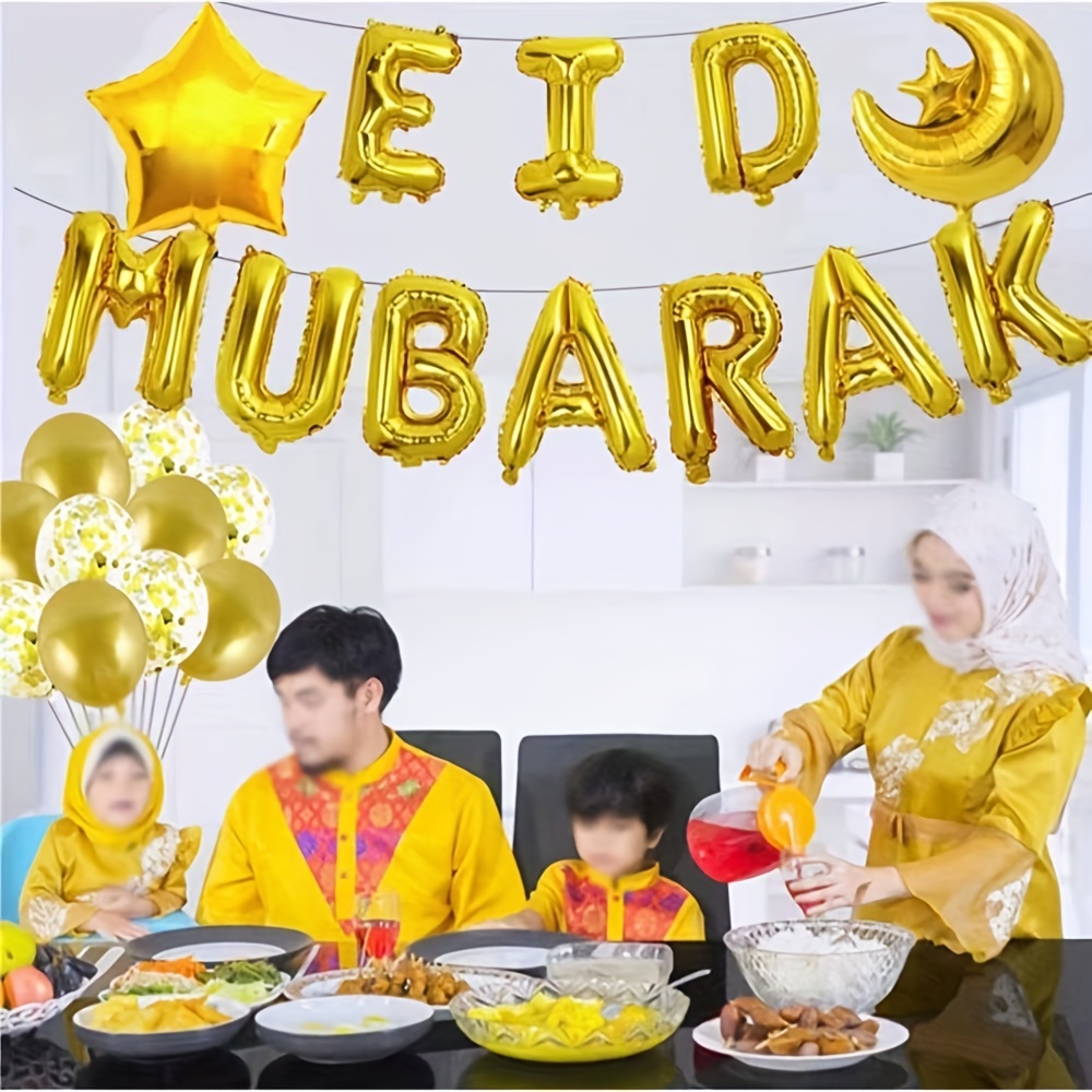 Eid Mubarak Set Decorazioni Feste A Tema Islamico Incluso - Temu Italy