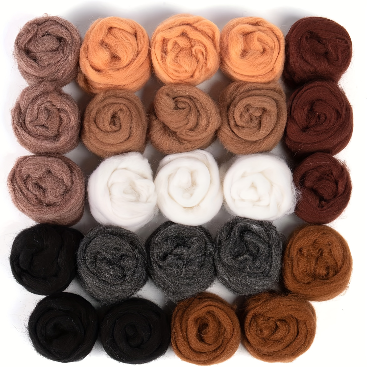 1 Stück Dunkle Farben Naturfaser Wollgarn Roving Nadelfilzen Handspinnen  Wollfilzgarn Zubehör Diy Bastelmaterialien, 10 G/packung - Kunst, Handwerk  & Nähen - Temu Austria