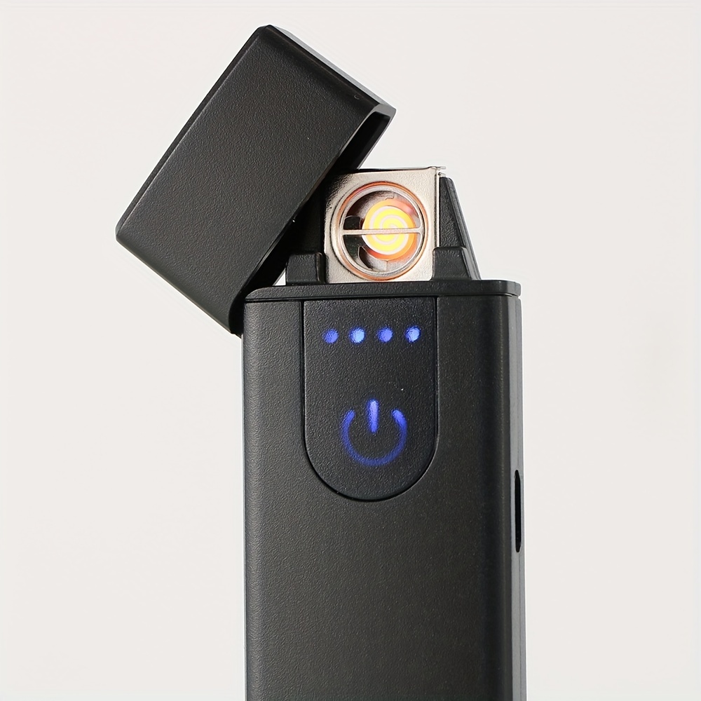 Usb Rechargeable Electric Lighter: Windproof Touch Sensitive - Temu