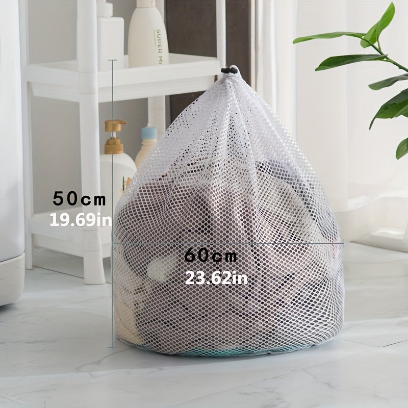 Tiitstoy Large Laundry Bag,Mesh Laundry Bags with Drawstring