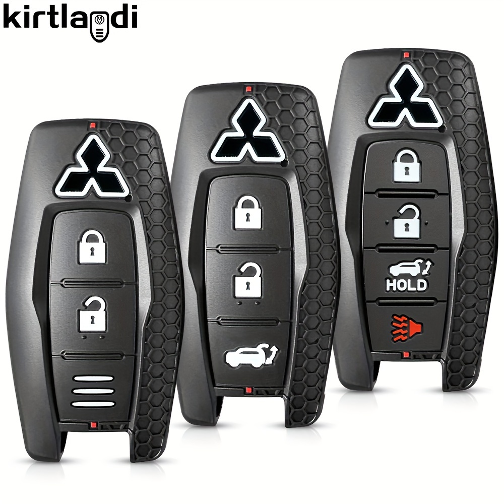 New Arrival 3/4 Buttons Remote Car Key Case Silicone Key - Temu