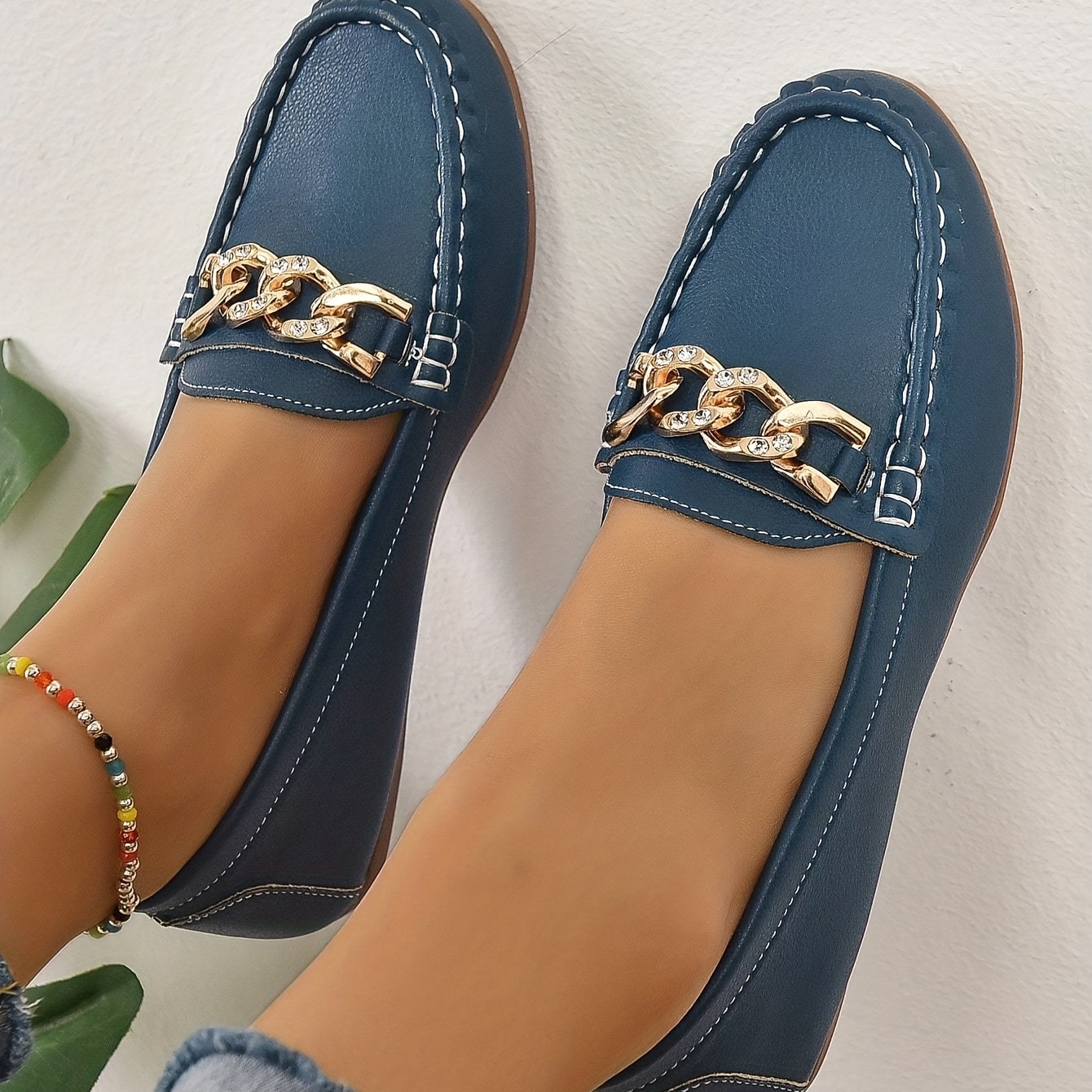 Navy blue comfy store shoes