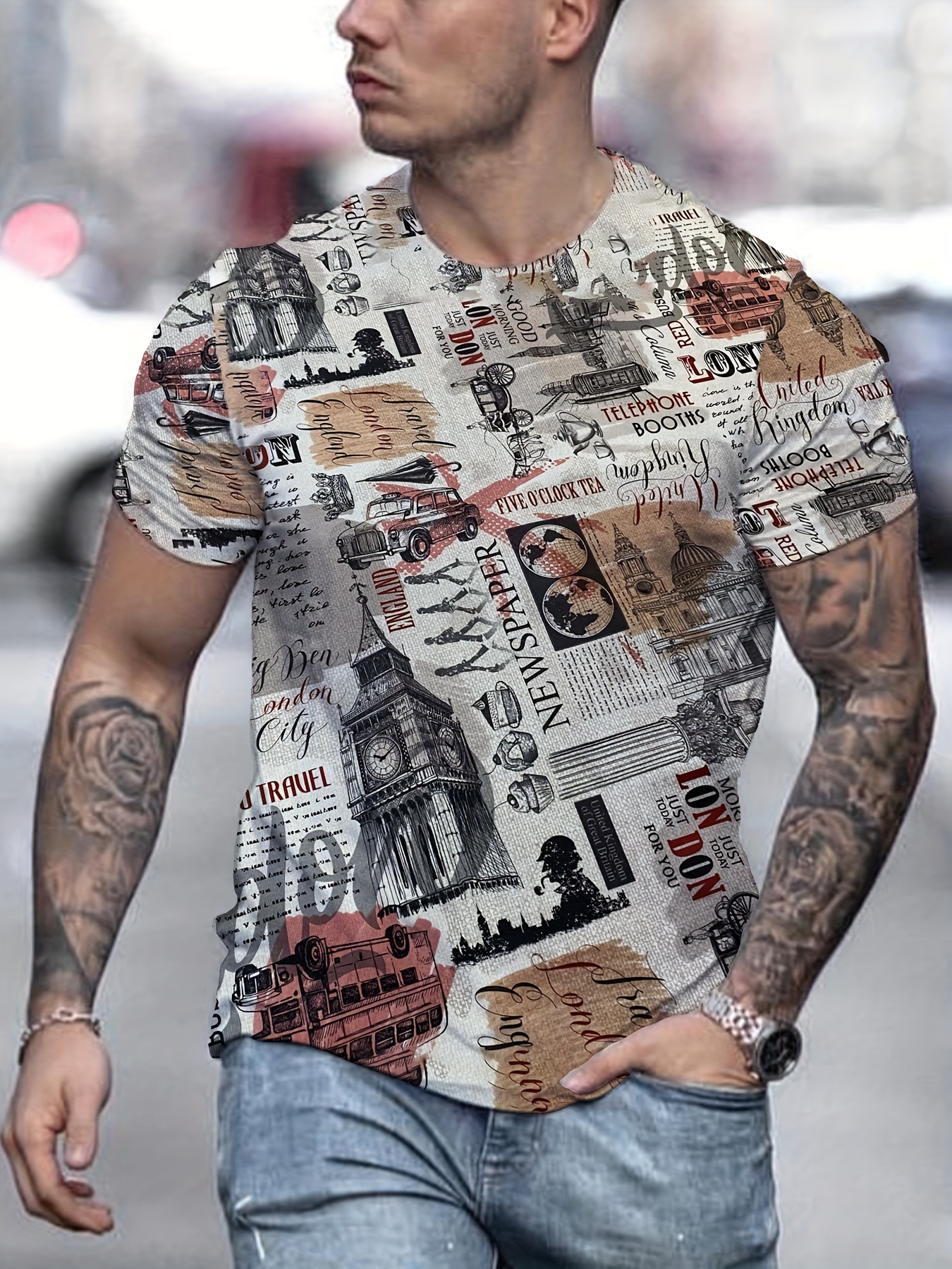 Long Sleeve T Shirts For Men Men Casual Solid Buttons Beach Double Pocket  Turndown Short Sleeve Shirt Blouse Je Xxl 