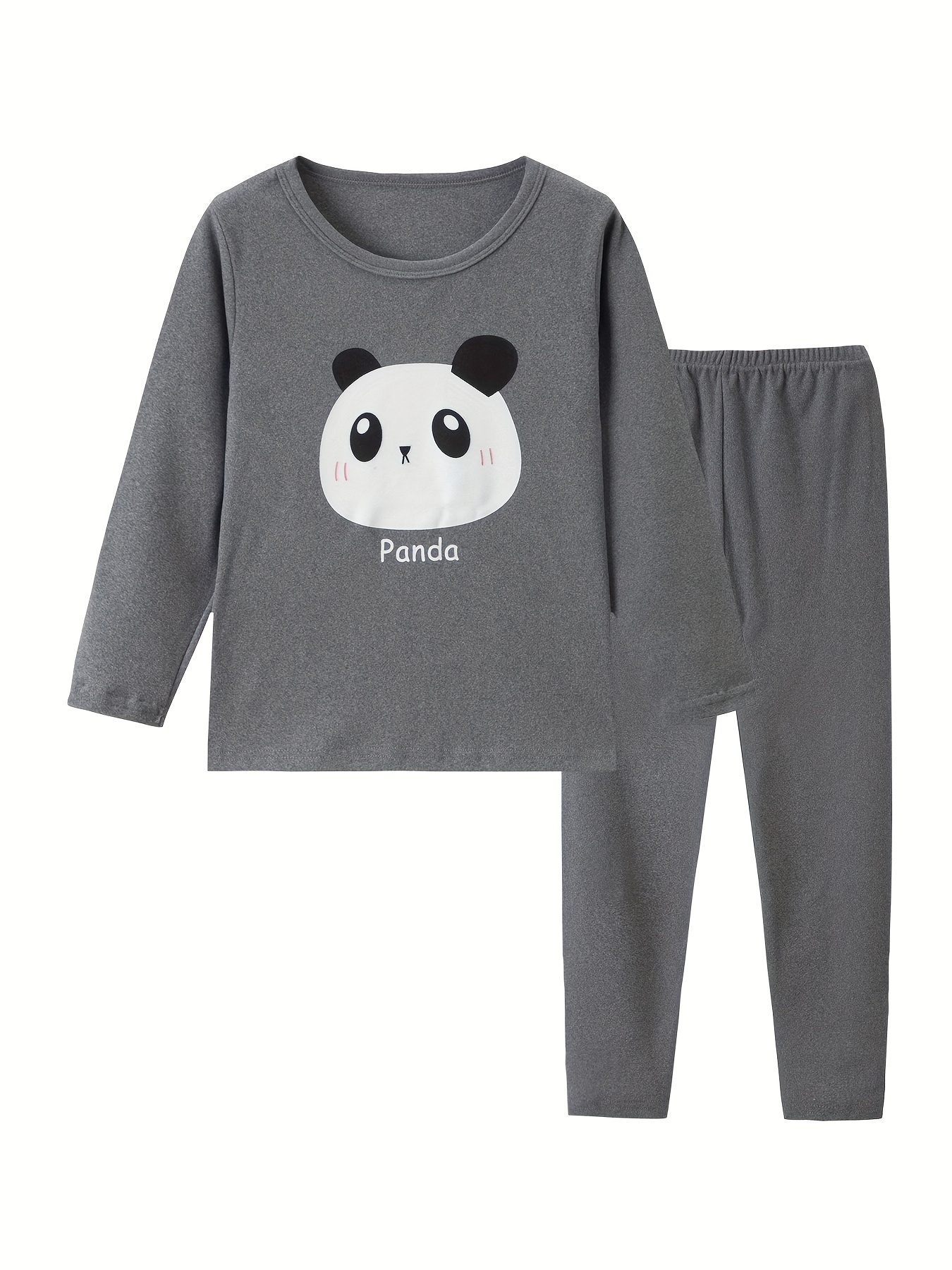 Girl's Knitted Solid Comfy Breathable Warm Thermal Cotton - Temu
