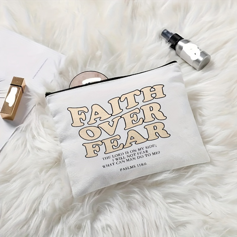 Regalos Cristianos Para Mujeres, Bolsa De Maquillaje Inspiradora, Versículo  De La Biblia, Regalo Religioso, Citas De Las Escrituras, Regalos De Cumple