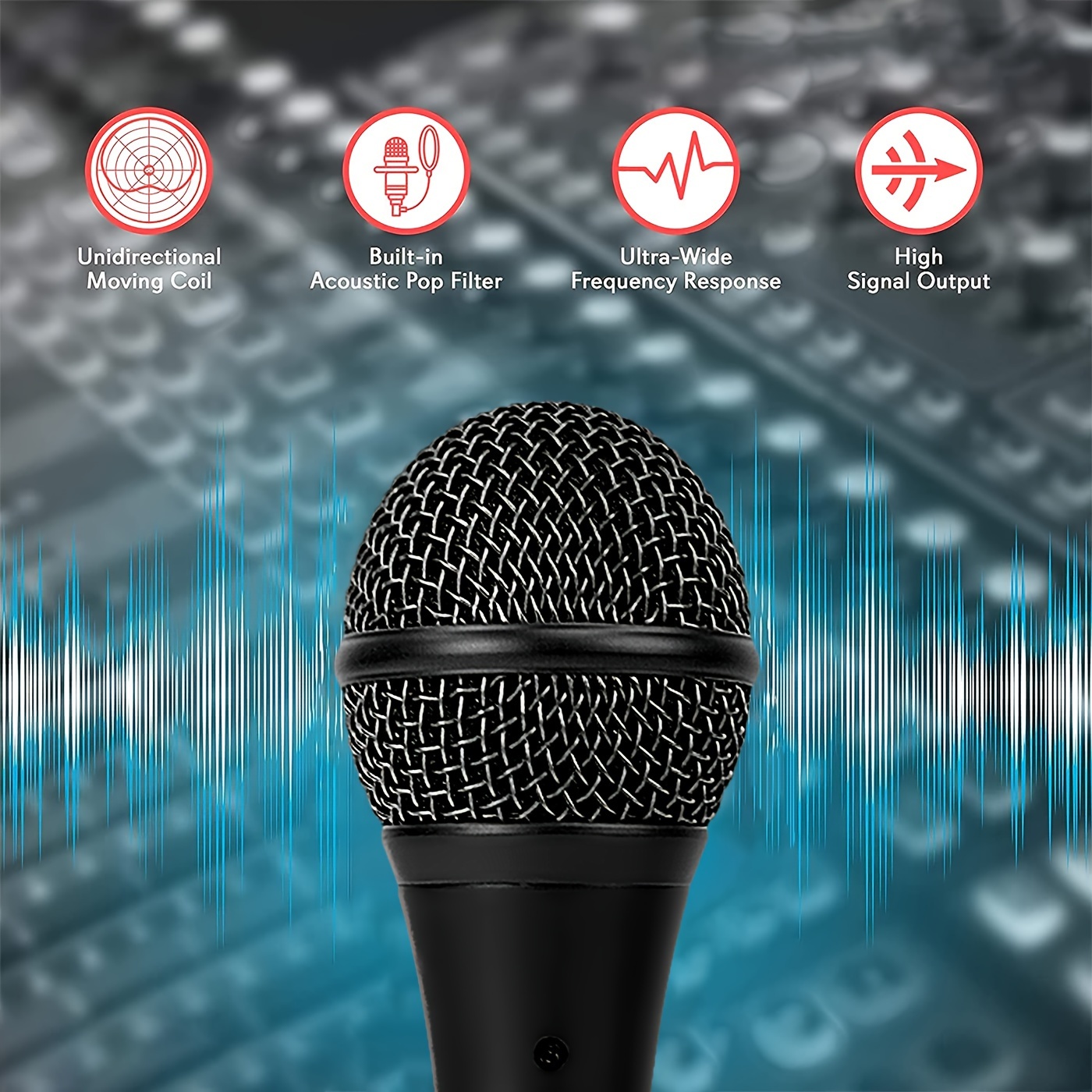 1 Paar Auto Wireless Mikrofon 5.0 BT Verbindung Dauerhaftes Leben Doppel  Karaoke DSP Audio Rauschunterdrückung - Temu Austria