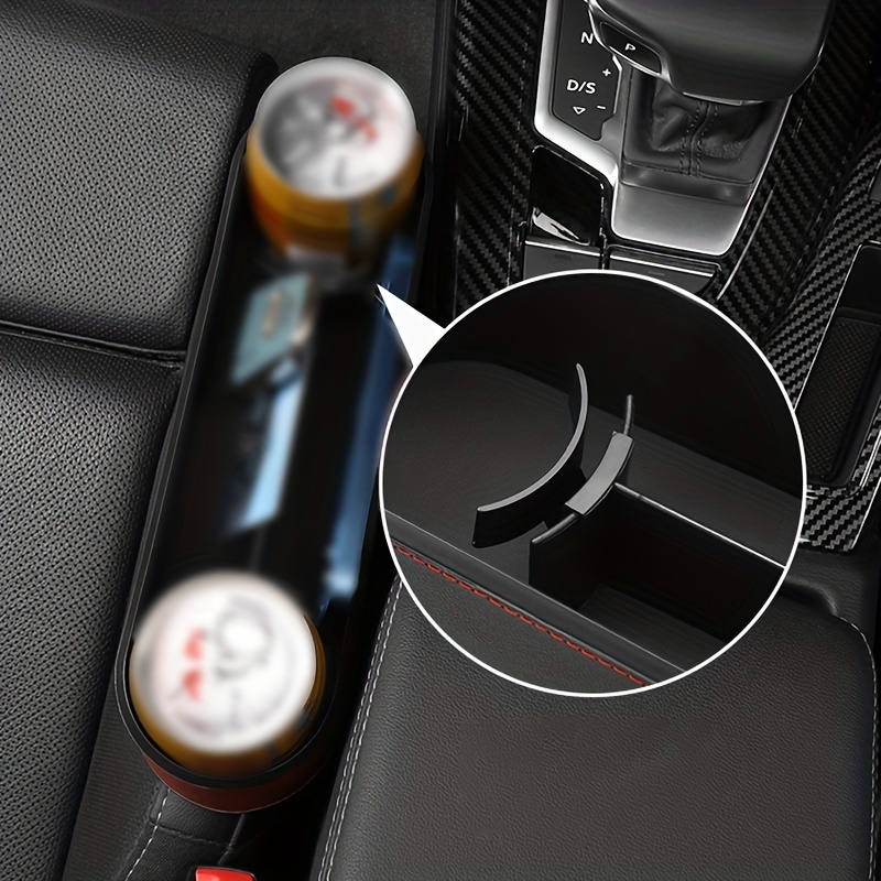 Car Storage Box Cup Holder Interior Seat Middle Box - Temu