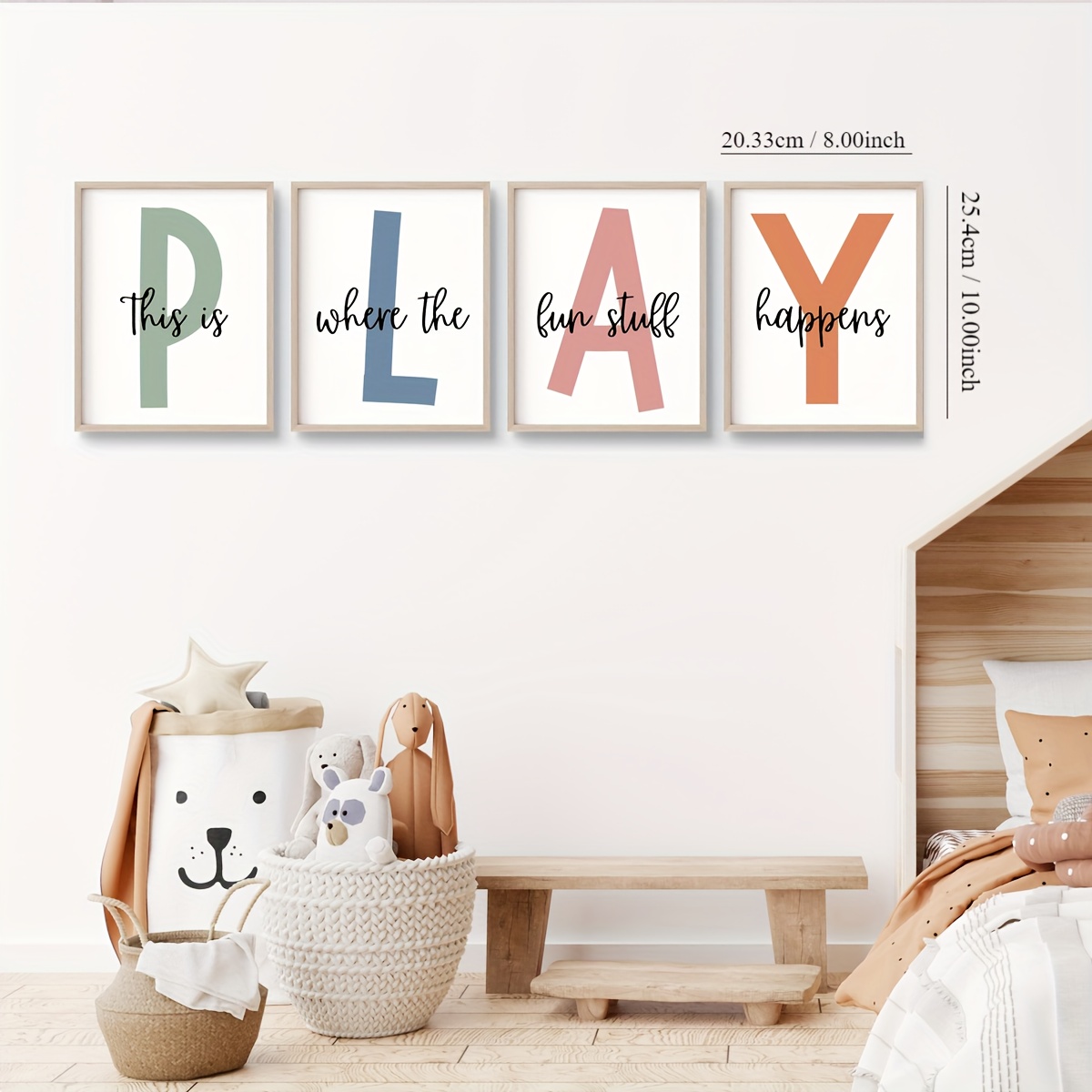 fun playroom prints playroom wall decor Temu United Kingdom