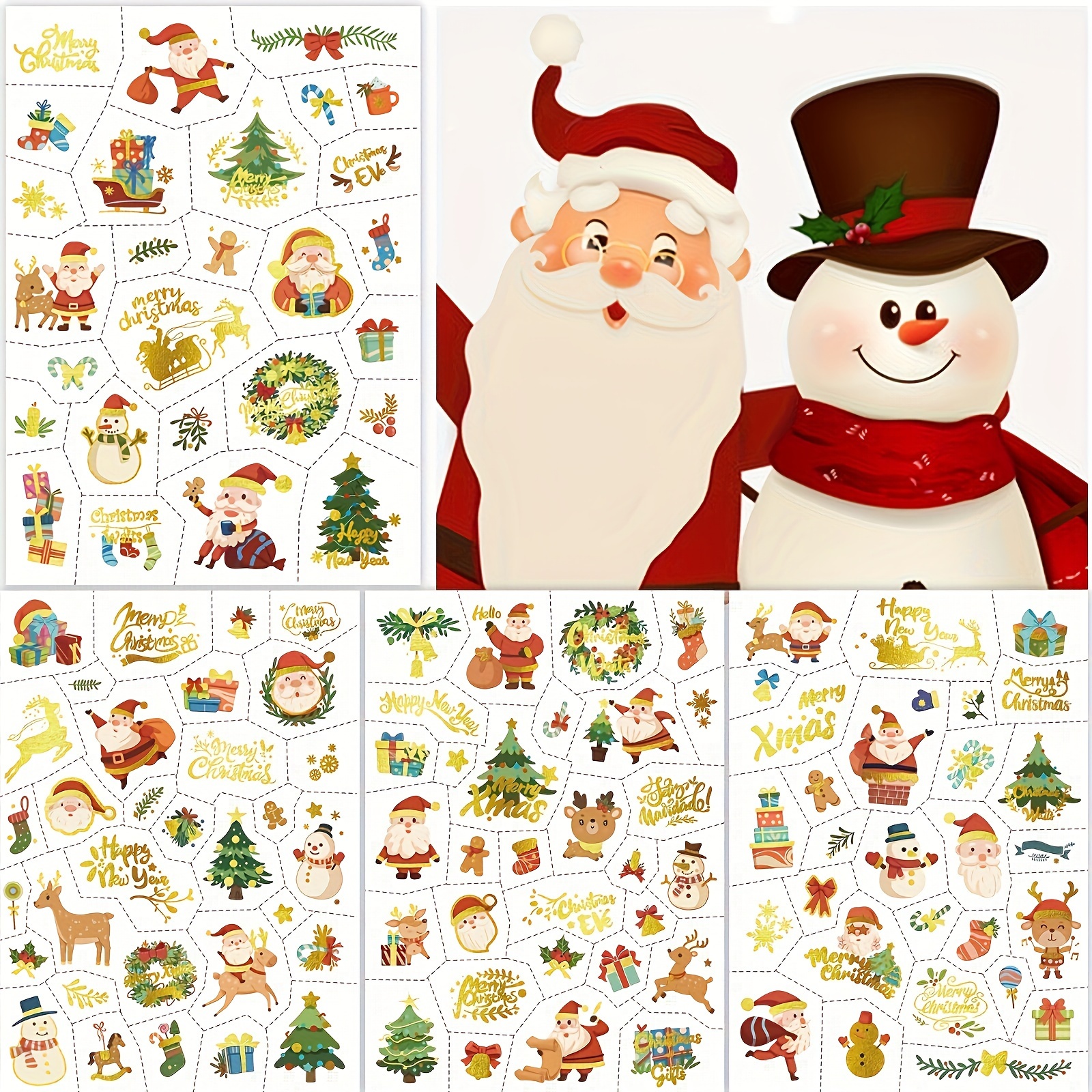 Merry Merry Christmas]new 12 Styles Waterproof Cartoon - Temu