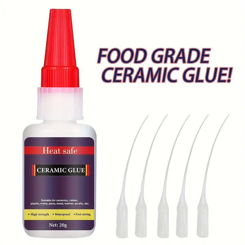 20g Glue For Porcelain And Pottery Repair, Instant Super Glue For Pottery,  Porcelain, Glass, Plastic, Metal, DIY Crafts, For DIY shop Use