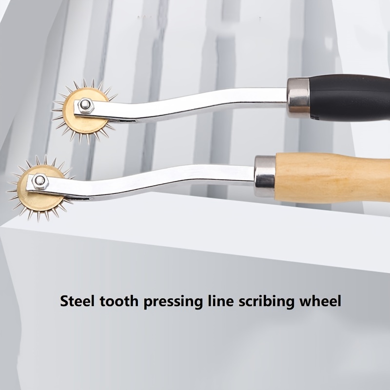 1pc Tracing Wheels Sewing Tool, Stainless Steel Tracing Wheel Long Service  Life Comfortable For Paper, Leather, Cloth