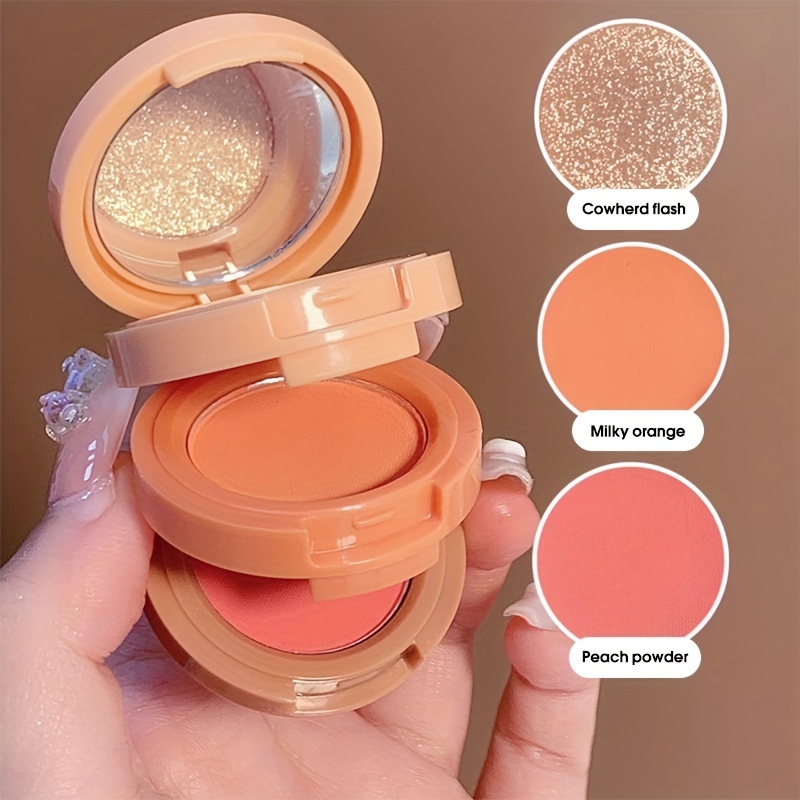 3-Layer Blusher Palette High Gloss Makeup