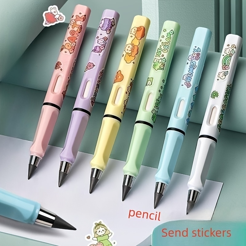 Cute Cartoon Kawaii Inkless Pencil With Eraser Extra Lead Eternal Pencil  Forever Pencil - Buy Cute Cartoon Kawaii Inkless Pencil With Eraser Extra  Lead Eternal Pencil Forever Pencil Product on