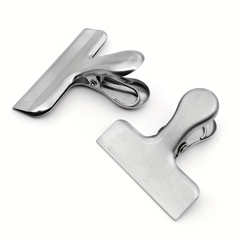 Bag Clips Heavy Duty Stainless Steel Chip Clips, Food Bags Clamp