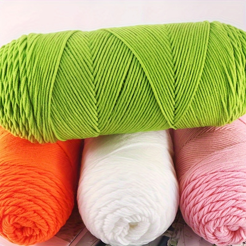Eight strand Thick Wool Crochet Hook Thread Length 90 Meters - Temu
