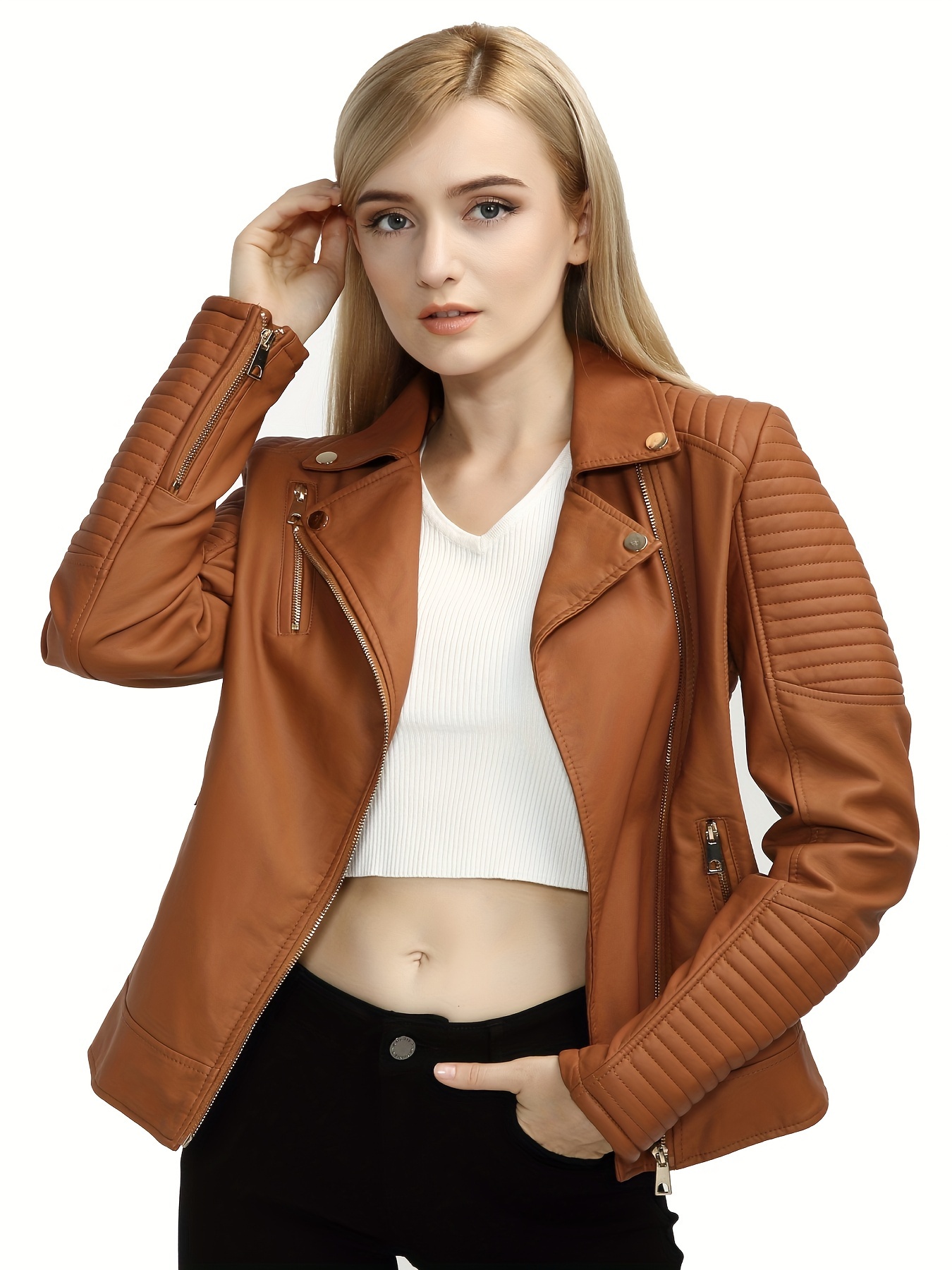 Light moto outlet jacket