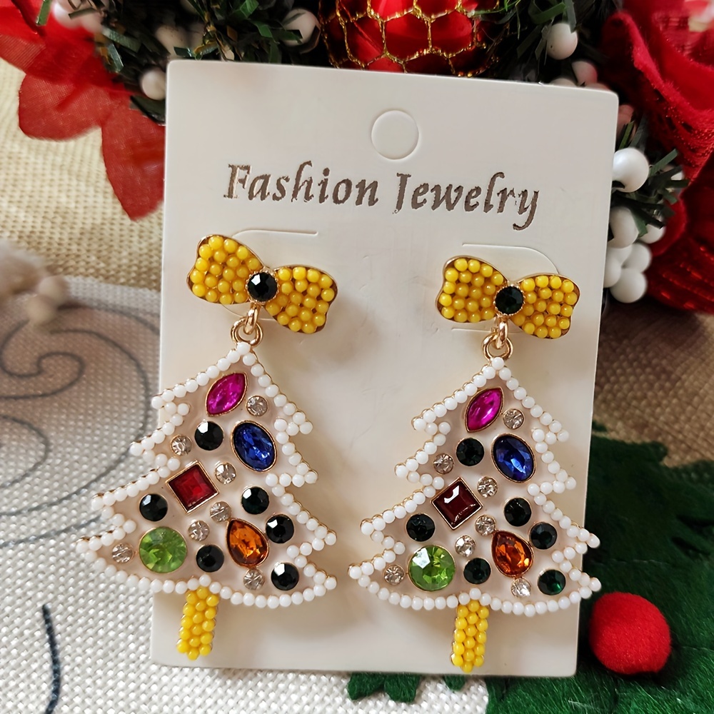 Baublebar christmas hot sale tree earrings