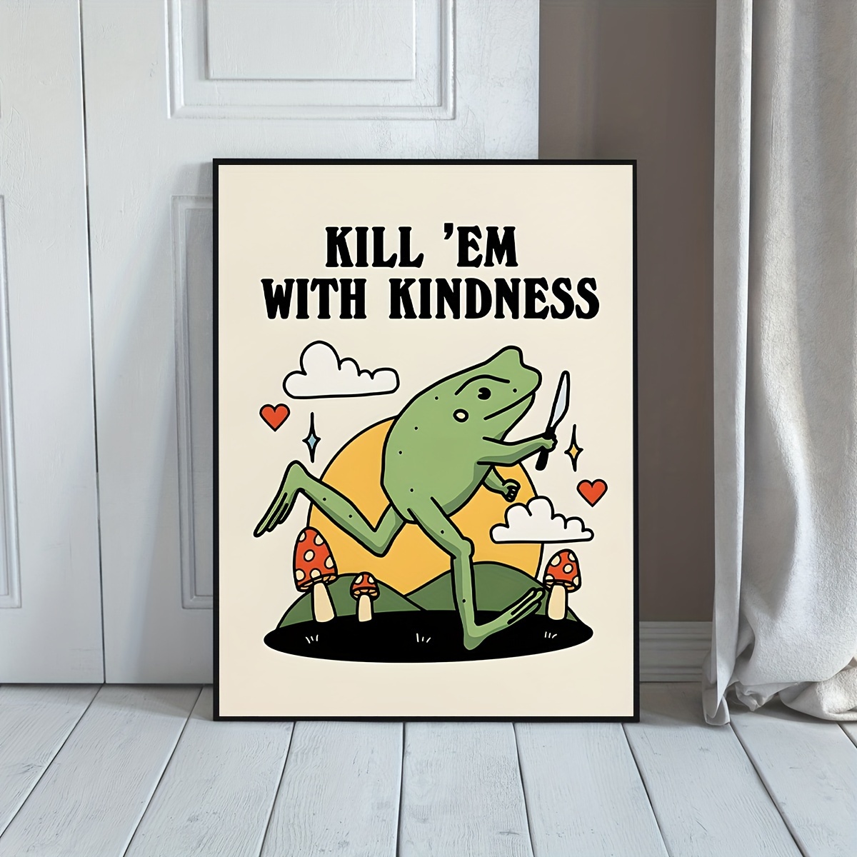 Kill Em With Kindness' Frog Mug – Kinder Planet Company