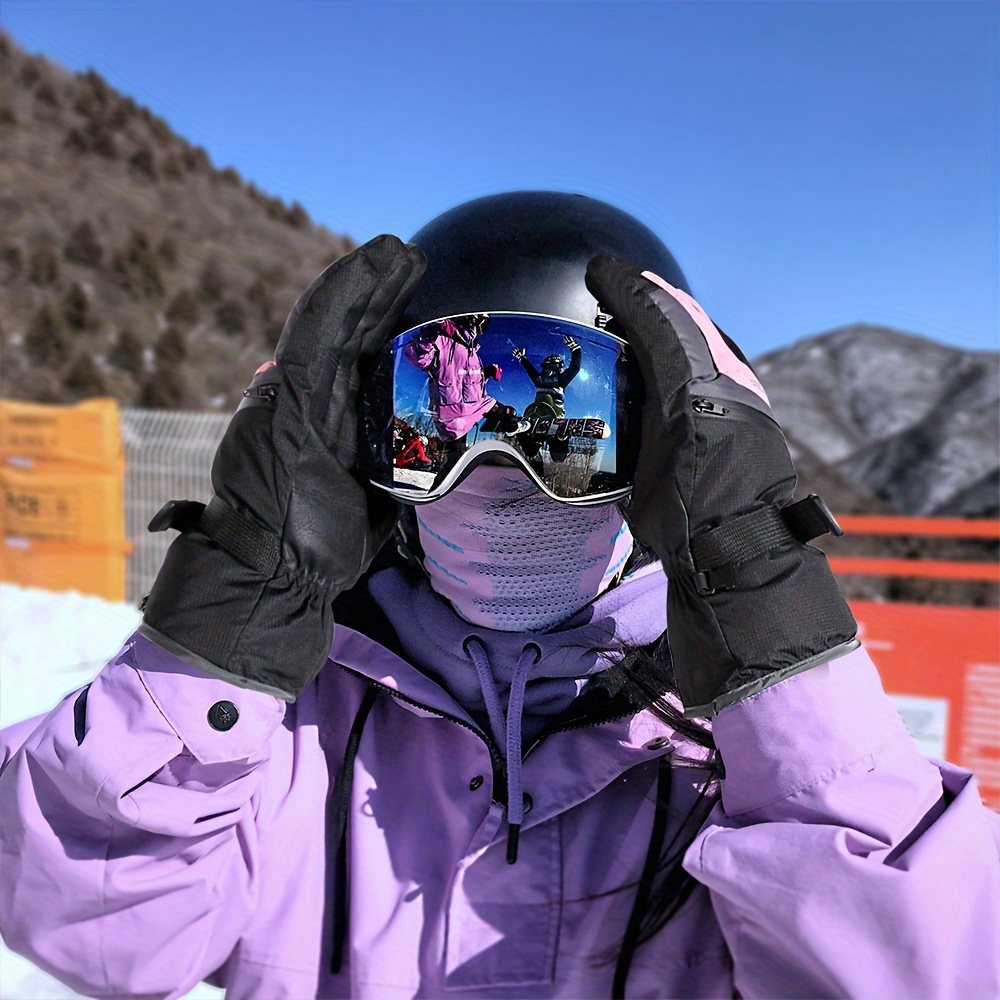MVPTOO Winter Skiing Full Finger Gloves Touch Screen Outdoor Snowmobile Thermal