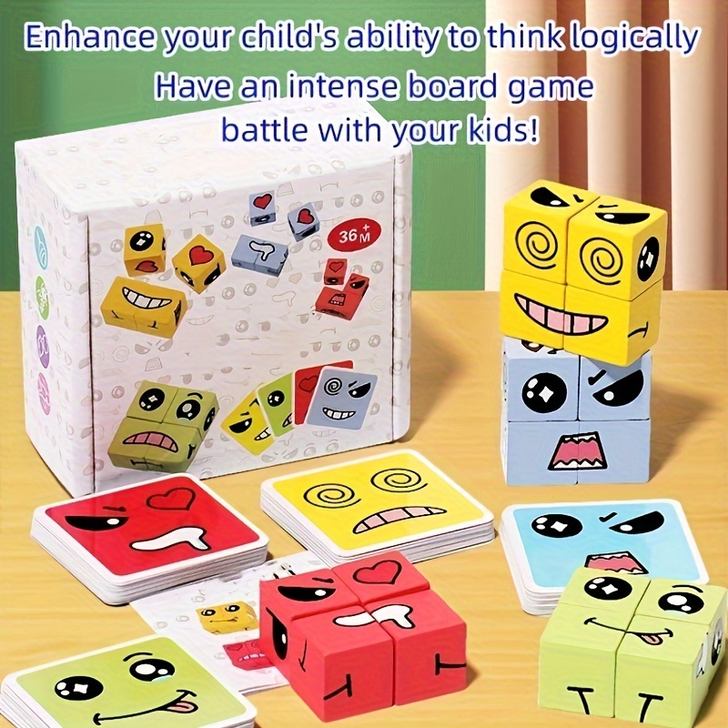 Logic Game-une carte éducative transparente amusante, jeux de logique pour  enfants, jeux de société, jouets pour enfants - AliExpress