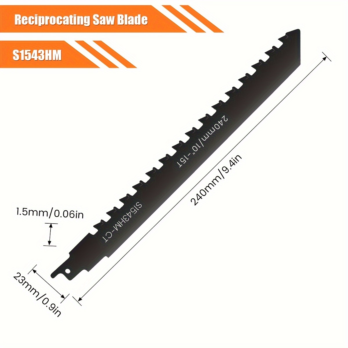 Reciprocating Saw Blade Carbide Steel Saw Blade Sharp Saw Temu