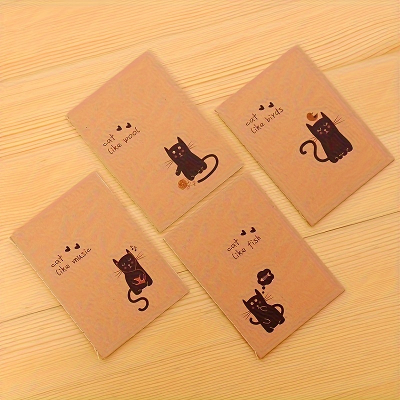 Acheter Carnet de notes mignon chat en Carton, petit autocollant, petit  bloc-notes, fournitures pour étudiants, Note autocollante