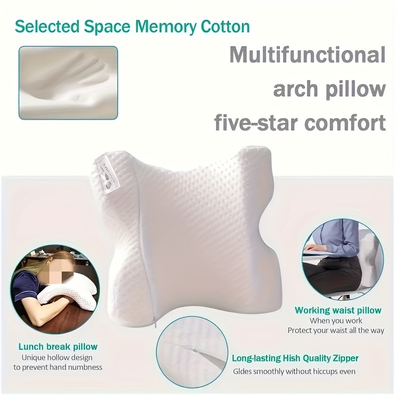 Couple Pillow U shaped Curved Memory Foam Sleeping Neck - Temu