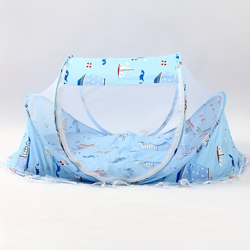 Children's Sailing Three-Piece Folding Mosquito Net