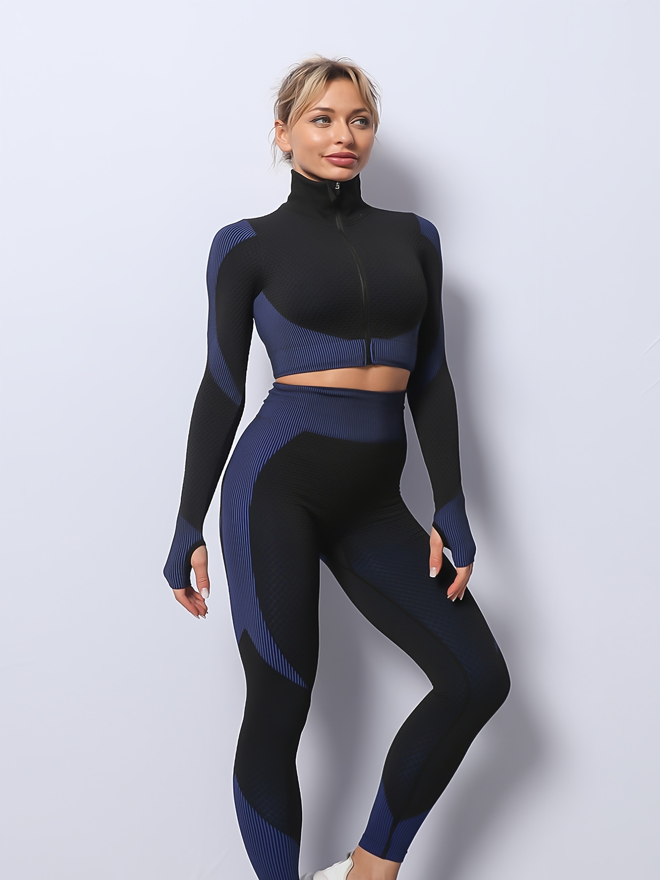 Sport Seamless Athletic Leggings Women Fitness Workout Clothing Gym Ribbed  4PCS Activewear Women Short Long Sleeve Hot Selling Seamless Active Wear  Sets - China Sports Bra Sets and Sport Seamless Athletic Leggings