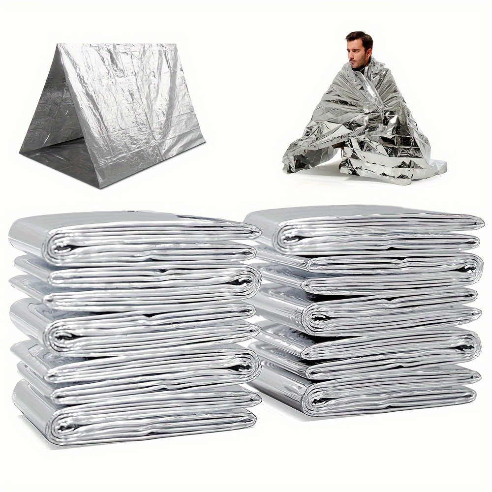 Manta Emergencia Termica Supervivencia Aluminizada Aluminio