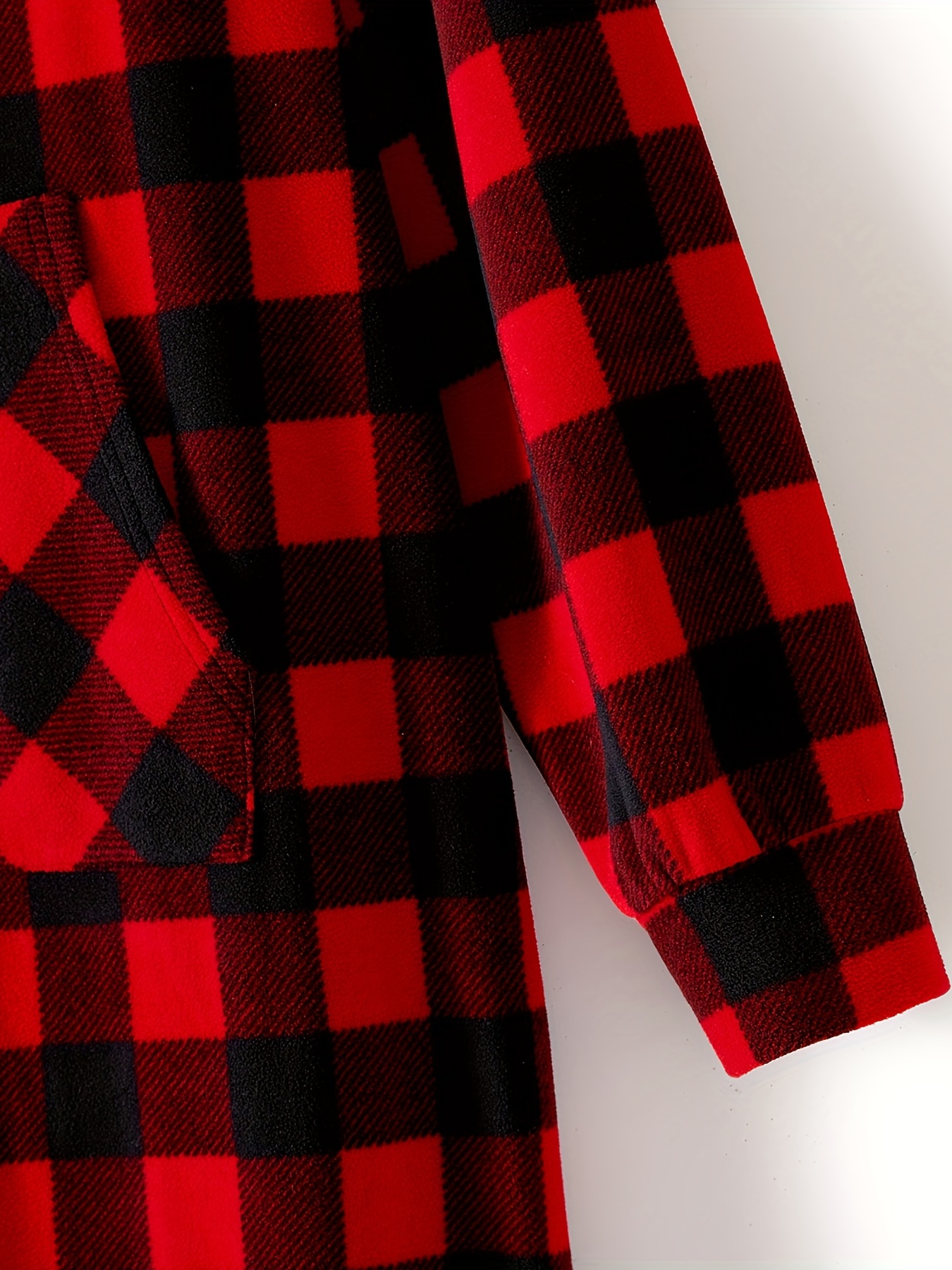 Matching Family Christmas Red and Black Buffalo Plaid Flannel