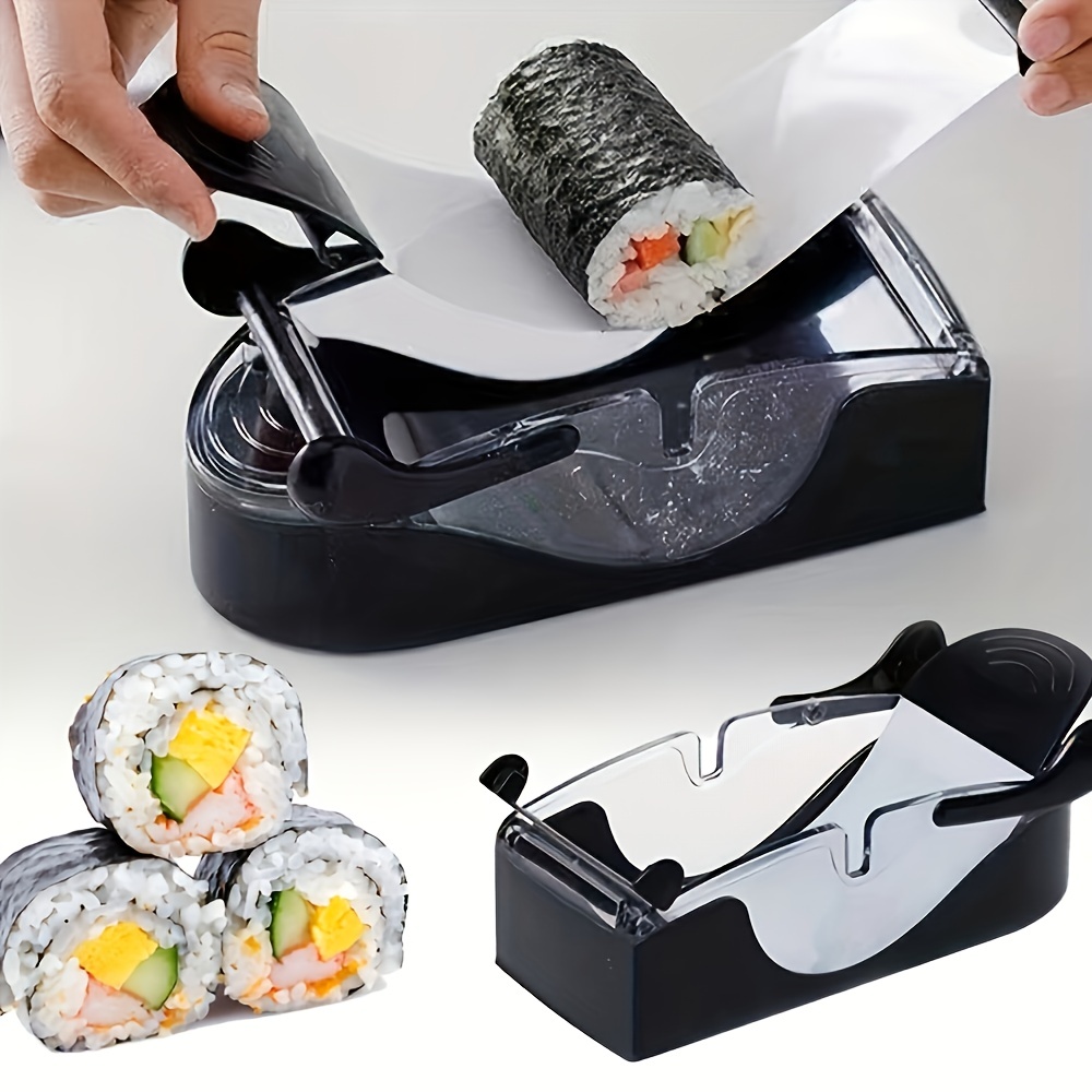 Sushi Maker Roller Perfect Roll DIY Easy Kitchen Magic Rice Rolling Machine  Set