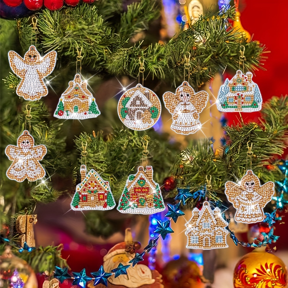 Christmas Ornaments Tree Decoration Crystal Acrylic - Temu