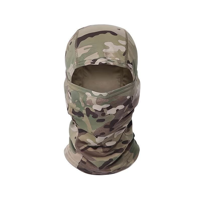 Stay Protected In Style 1pc Windproof Camouflage Balaclava Face Mask Neck  Gaiter For Cycling Hiking Fishing And Hunting - Sports & Outdoors - Temu