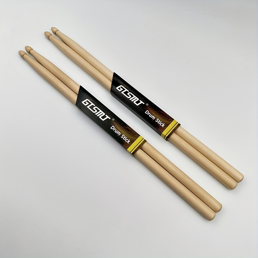 12 Pairs Maple 5a Wood Tip Drumsticks - Musical Instruments - Temu