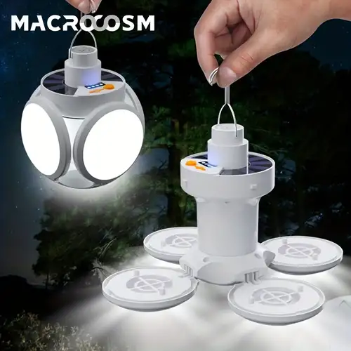 LED Lanterna da campeggio luce da tenda ricaricabile e - Temu Switzerland