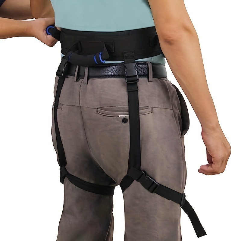 Padded Transfer Belt with Handles for Elderly Assistance and Safe Patient  Lifting - Ideal for Home, Bed, and Wheelchair Use