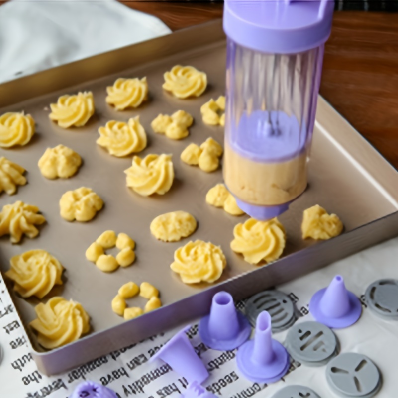 Professional Cookie Press Kit Perfect For Baking Frosting - Temu