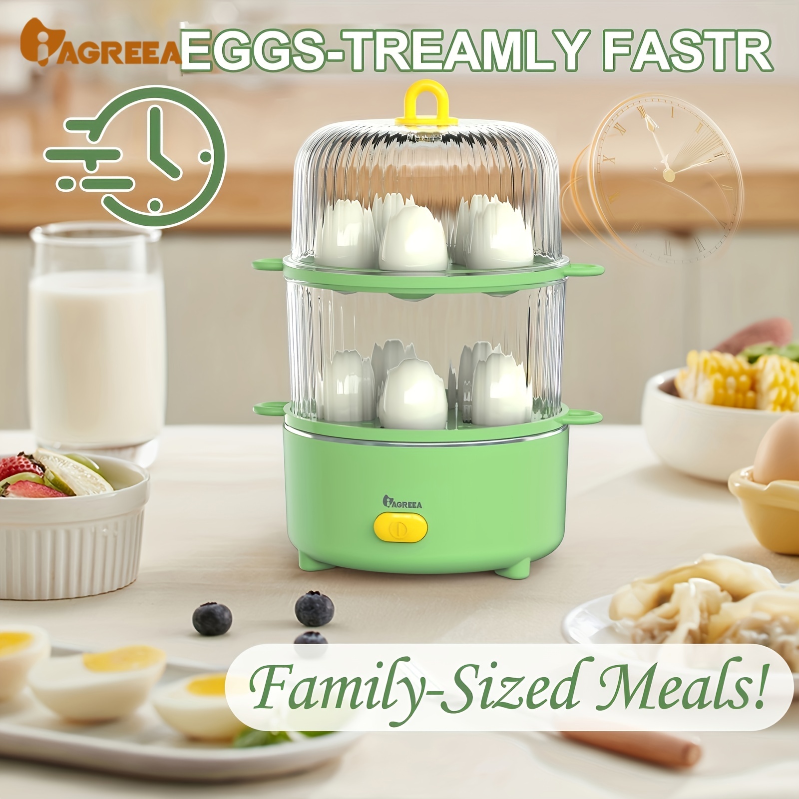 Microwave Egg Poacher Cookware - Egg Maker For Fried, Steamed, And Steamed  Oven Stovetop Steamer - Temu