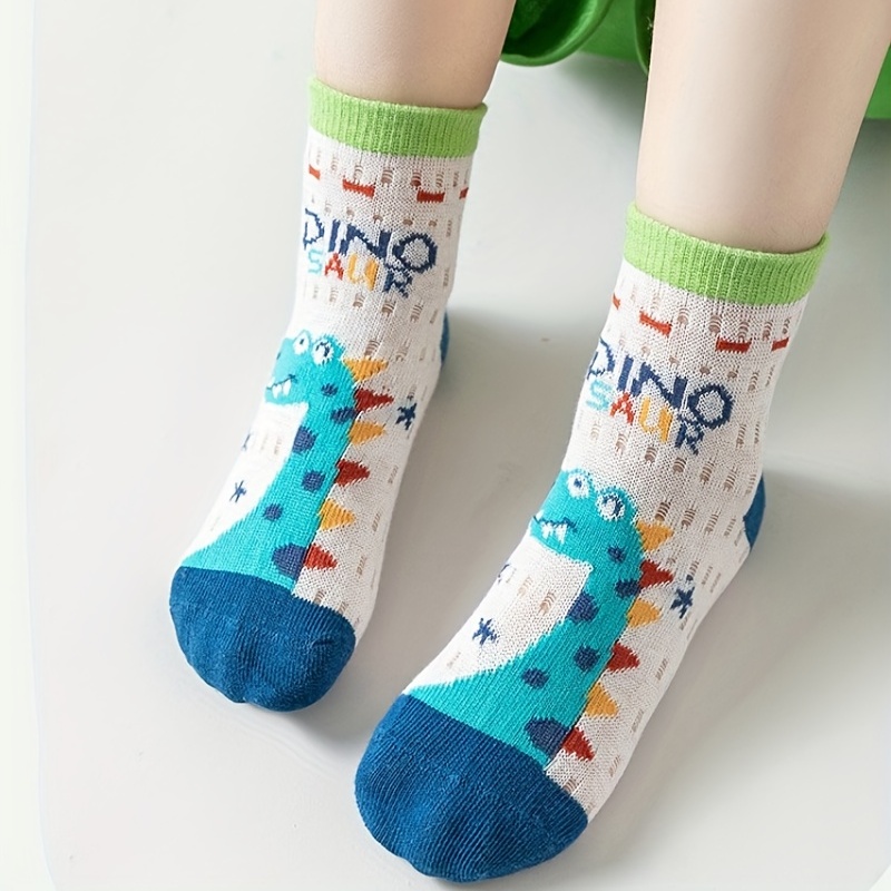 5 Pares Calcetines Malla Fina Transpirable Niños Niñas - Temu