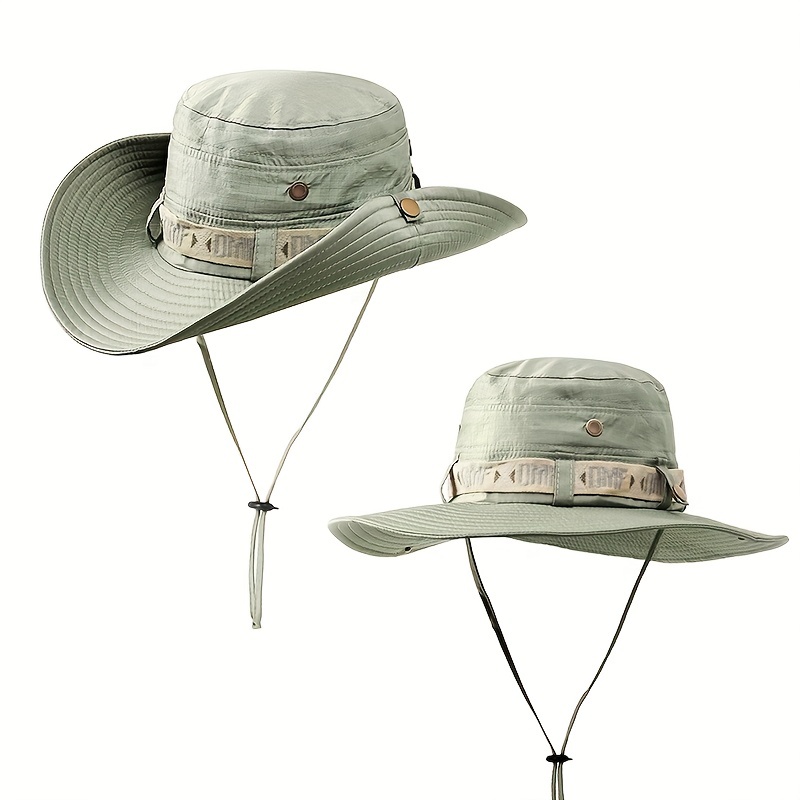 Men Fishing Hat Outdoor Sun Hat Fisherman Hat Cap UV Sun