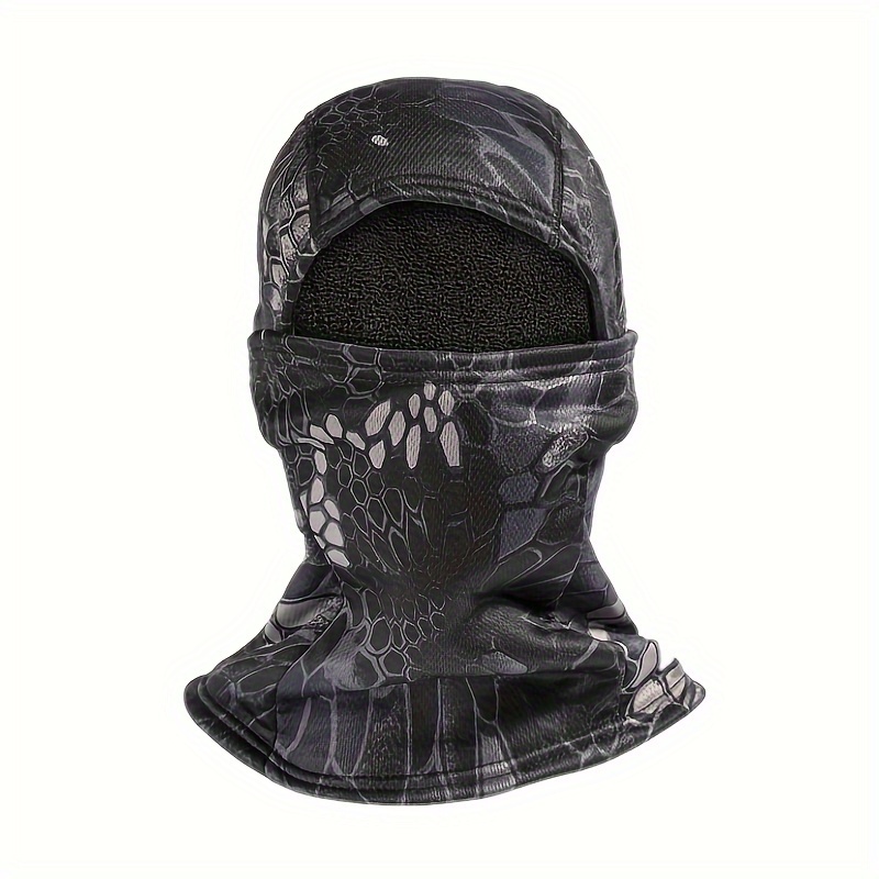 Men Women Full Face Mask Balaclava Windproof Bandana Tactical Training Hood  Headwear for Unisex Cycling Ski Hunting