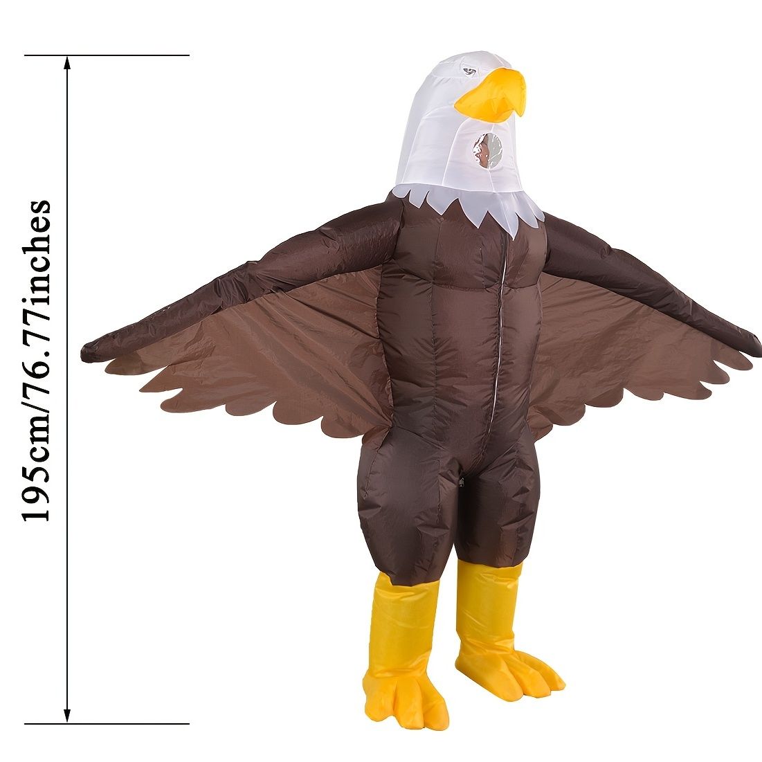 Inflatable Eagle Costumes For Adult Mascot Eagle Full Suit Costume Cartoon  Character Outfit Suit Fancy Dress For Party Carnival Halloween | Shop On  Temu And Start Saving | Temu