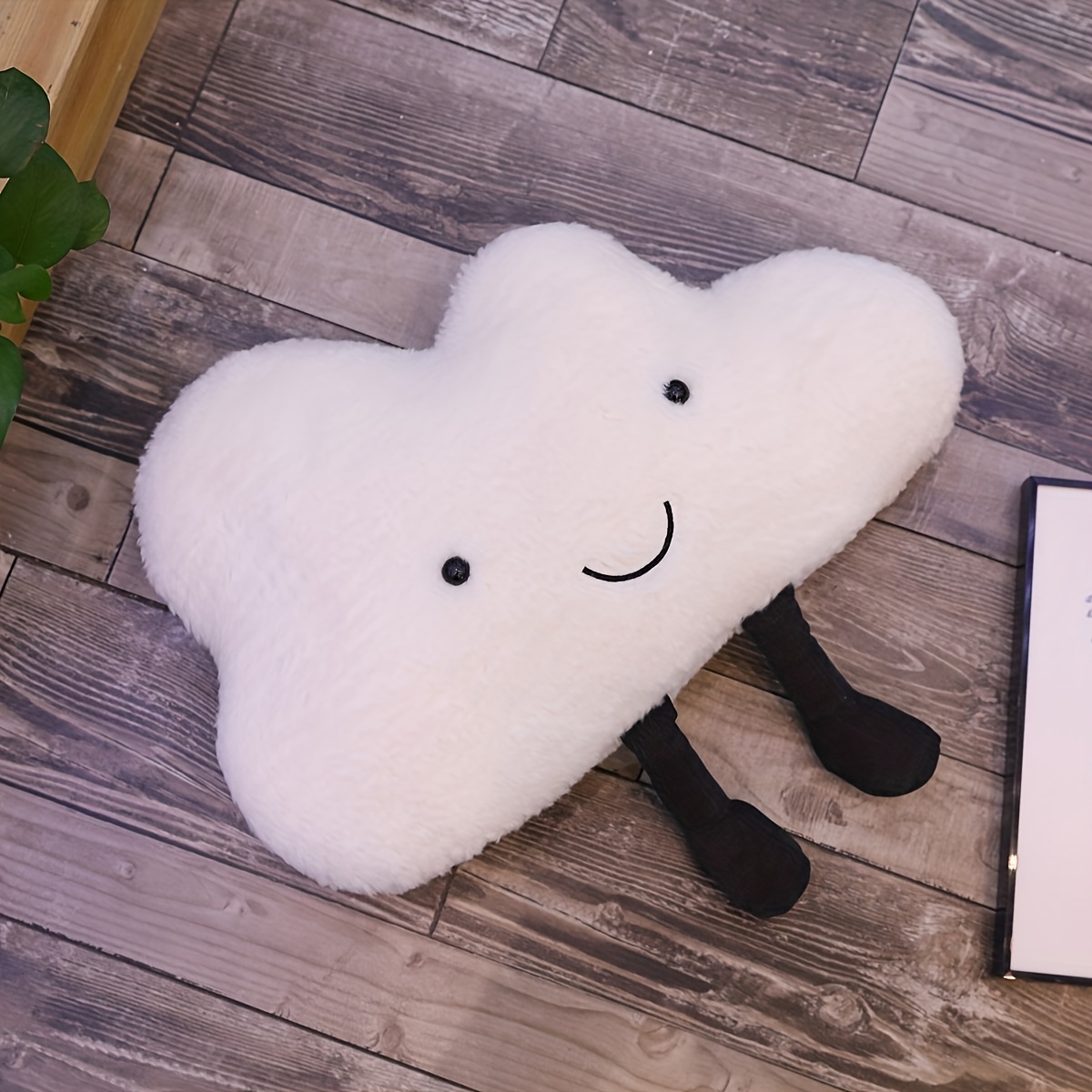 Amuseables Cloud Plush Smiling Cloud Plush White Cloud - Temu