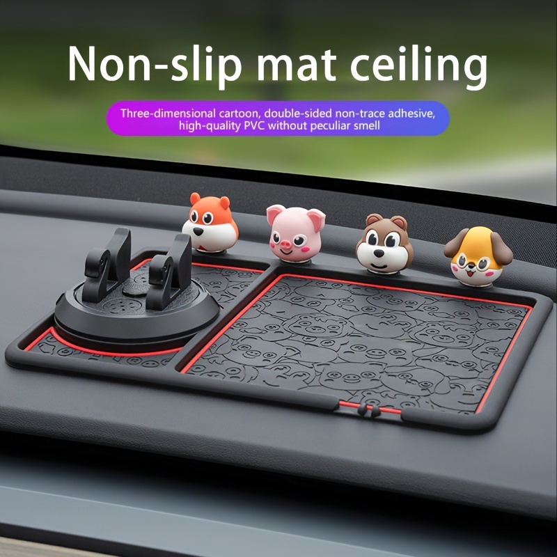 Acheter Tapis anti-dérapant voiture magique anti-dérapant tableau de bord  tapis collant support de tapis antidérapant GPS téléphone portable mode