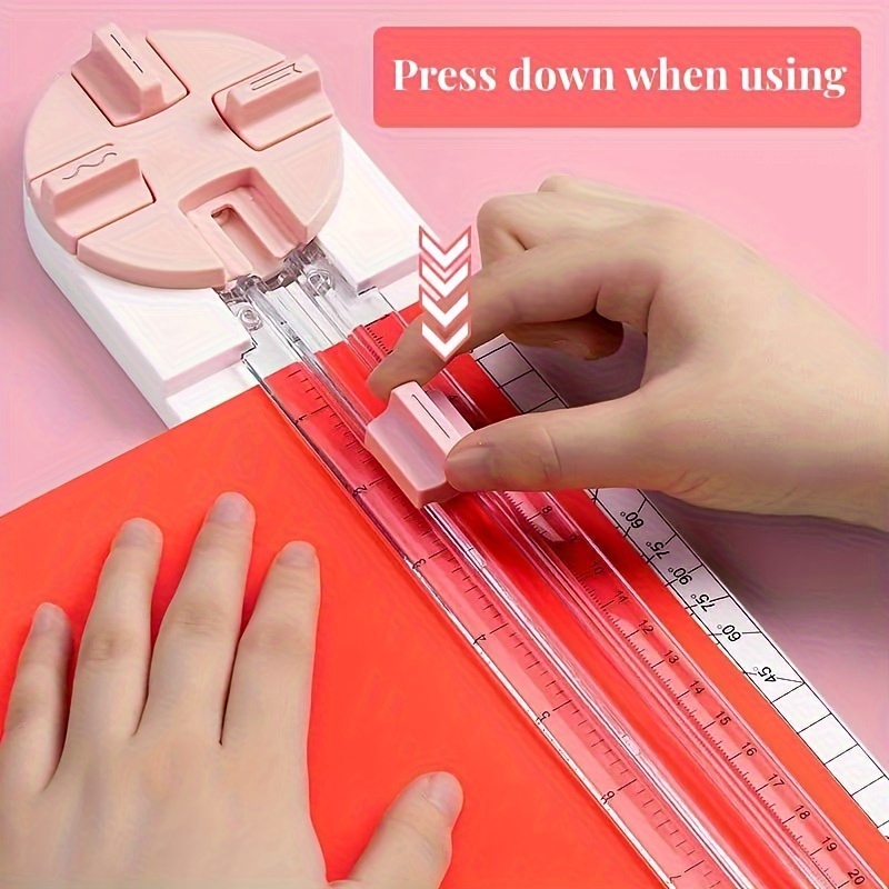 Paper Trimmer For Crafting 4 In 1 Portable Photo Paper Trimmer For Crafting  DIY Crafts Supplies For Offices Photo Studio School