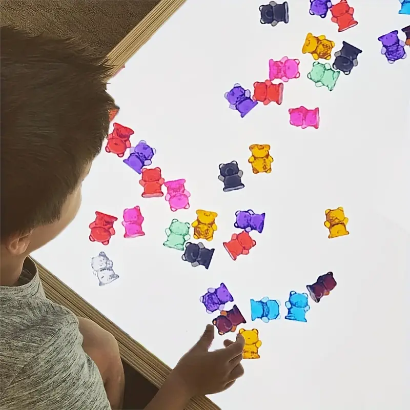 Juguetes Mesa Luz Montessori Niños Juguetes Sensoriales - Temu