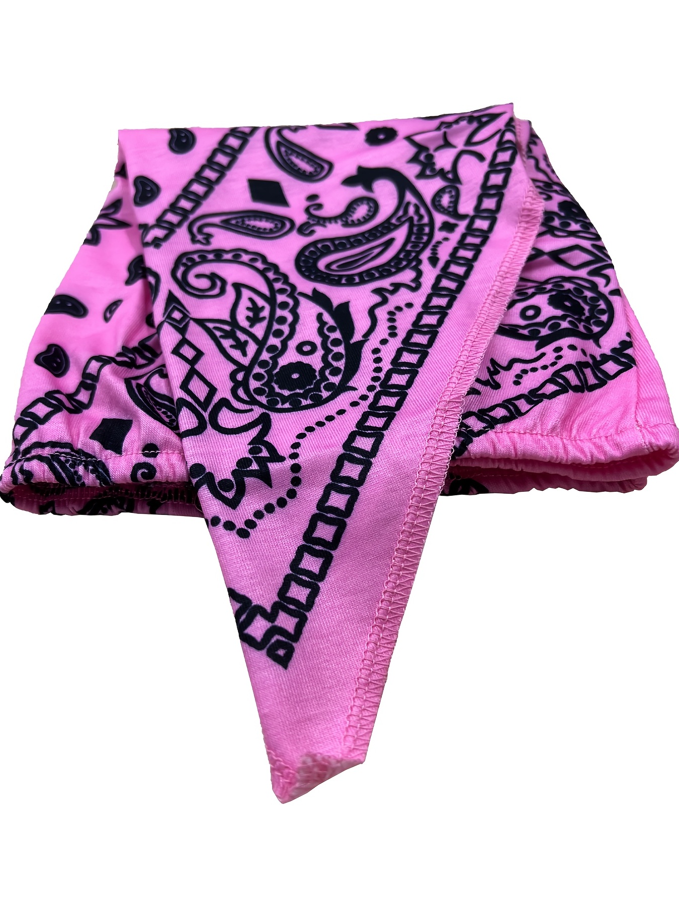  ksotutm Shorts for Women Bandana Fashion Paisley Print