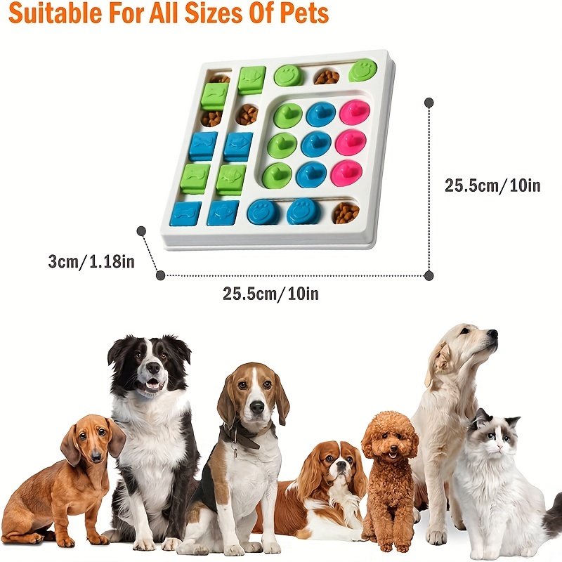 Interactive Puzzle Toy - Slow Feeder For Dogs & Cats - Anxiety Relief & Fun  Mealtime! - Temu