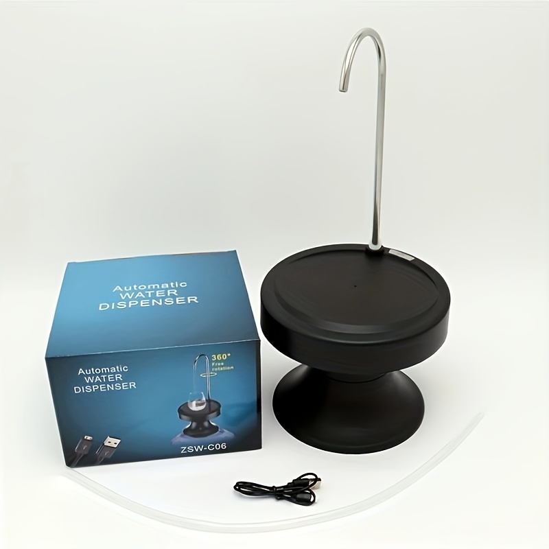 Dispensador de Agua,Kikc Dispensador de Agua para Garrafas,Dispensador Agua  Carga USB, Vniversal Adecuada para el Hogar, la Oficina,la Escuela, el Agua  Embotellada para Uso en Exteriores(Blanco) : : Hogar y cocina